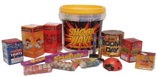 [PCA7a] Assortiment Shock wave